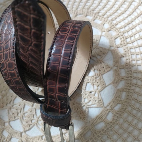 Tan belt new, size 105