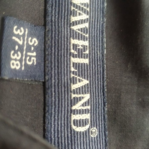 Waveland men's black dress shirt size M like new