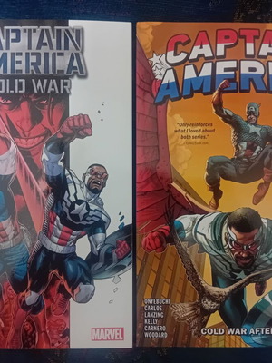 Captain America Cold War & Aftermath TPBs like new