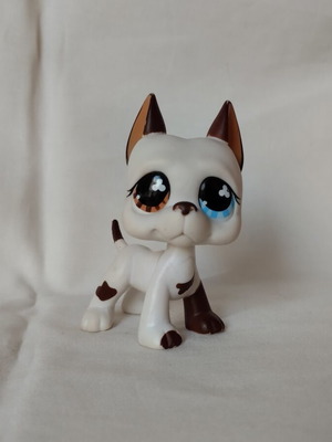 Littlest Pet Shop Great Dane Figure #577 used by Hasbro