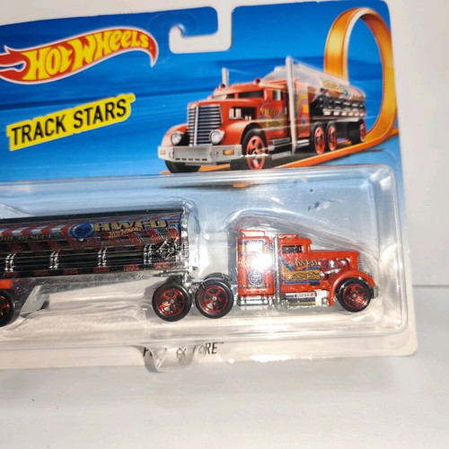 Hot Wheels Diecast Track Stars Fuel & Fire Rig Truck new