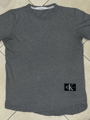 Calvin Klein Jeans T-Shirt grey melange size L like new