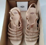 Σουεντ πλατφόρμες UGG Cressida μπεζ σαν καινούργιες, νούμερο 38
