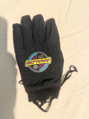 Analog snowboard glove left used, black