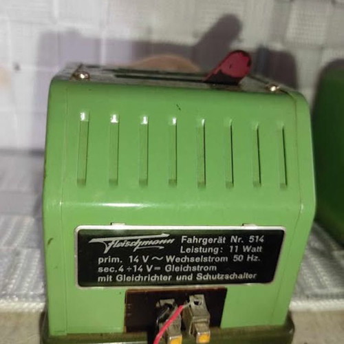 Fleischmann 514 train speed controller and 502 power supply like new
