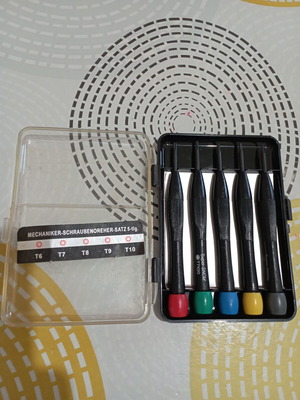 Σετ κατσαβιδιών ακριβείας Torx, T6 έως T10