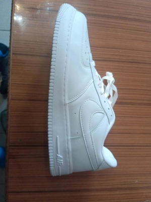 Nike Air Force 1 sneakers size 43 white new