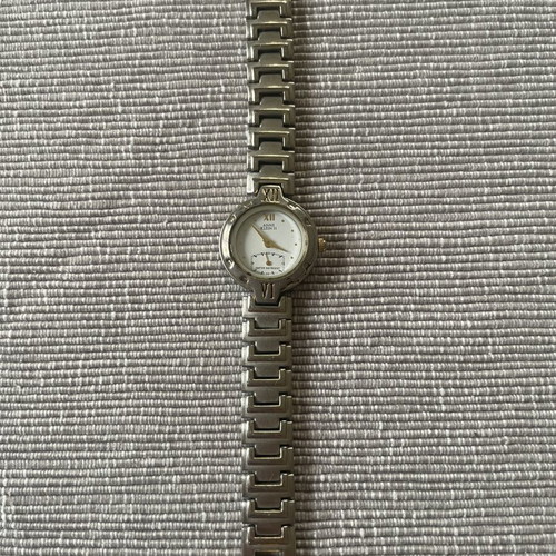 Anne Klein II women's watch quartz used, two-tone bracelet, water resistant 100 ft