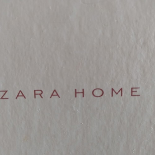 Decorative scented candle white rose 20cm diameter new Zara Home