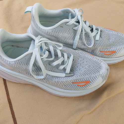 UP Double Energy women's sneakers, light blue and orange, size 40