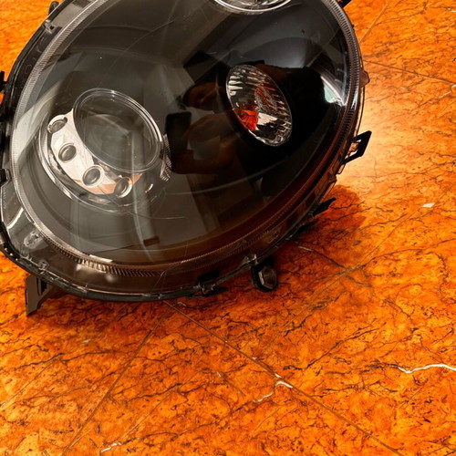 R56 Mini Cooper headlights painted like new