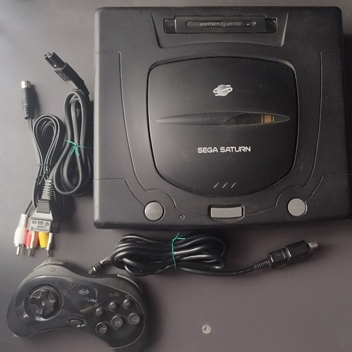 Sega Saturn console used, works normally