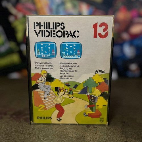 Philips Videopac 13 game cartridge used, retro collectible