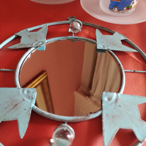 Coffee cups and island-style mirror new, Zakynthos
