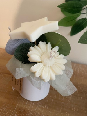 Mini Candle Bouquet handmade aromatic candle arrangement new
