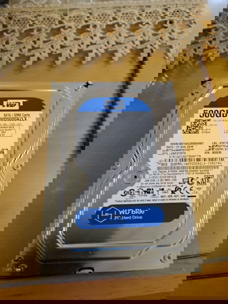 σκληρος  δισκος   pc--500   gb
