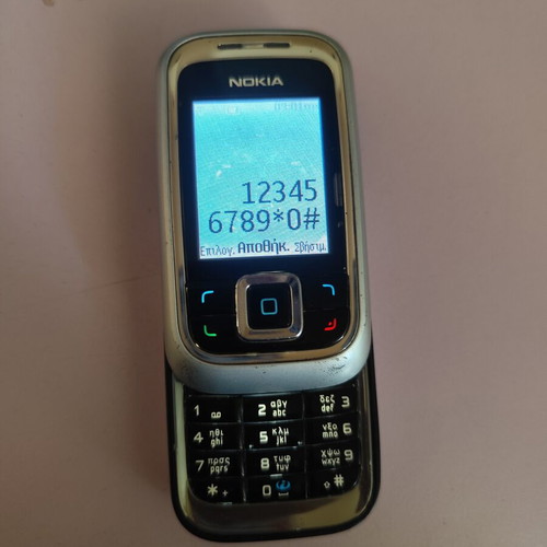 Nokia 6111 used, silver, up to 7.9 MP camera
