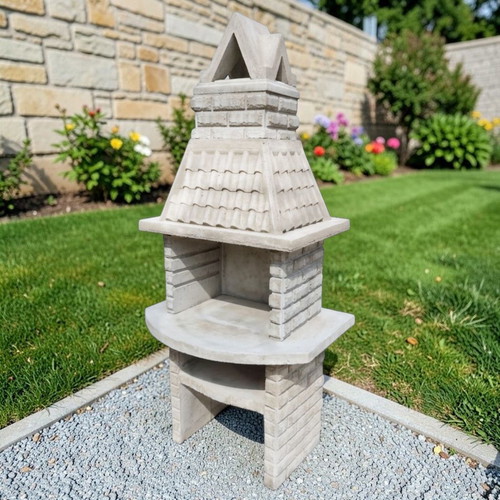 Carmen Concrete Barbecue New, Unpainted