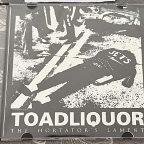 Toadliquor The Hortator's Lament CD promo, like new, rock