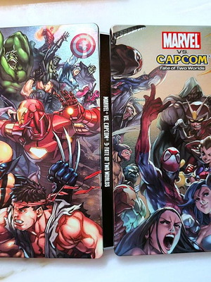 Marvel Vs Capcom Fate of Two Worlds Xbox360 steelbook σαν καινούργιο, πλήρες