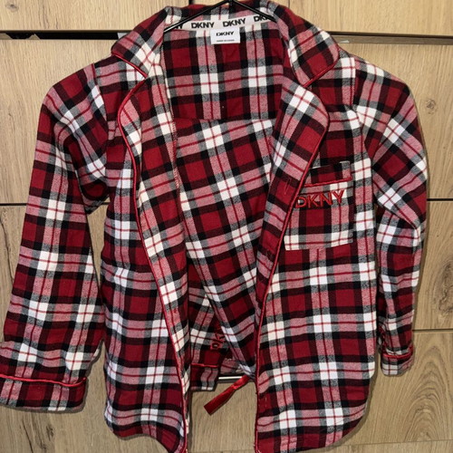 Pajamas red Doltcini new for 6-7 years old, size 116 cm