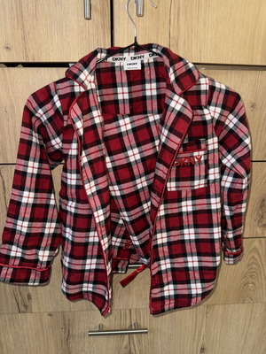 Pajamas red Doltcini new for 6-7 years old, size 116 cm