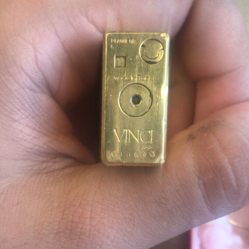 Vinci Paris vintage gold lighter like new