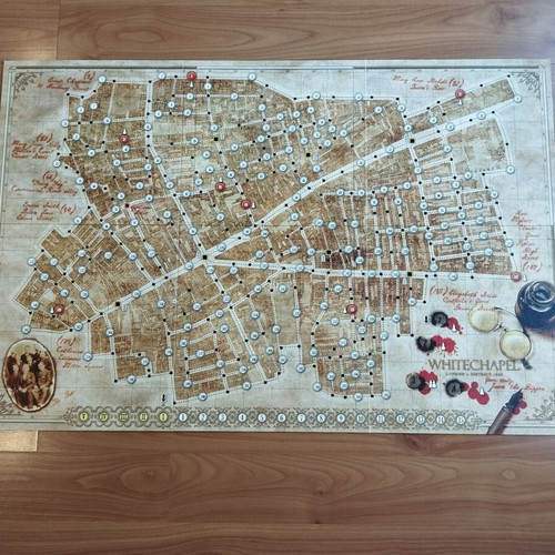 Letters from Whitechapel board game by Nexus
