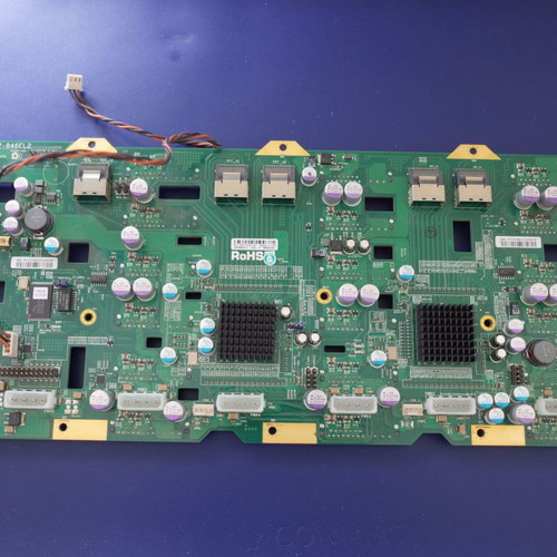 Supermicro SAS2-846EL2 backplane used, SAS2-SATA, supports 24 drives