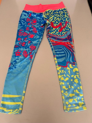 USA PRO women's leggings used, size small, multicolor