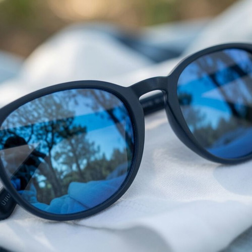 Enzo EZ2283 C02 Blue Sunglasses used, unisex