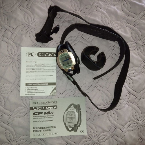 Ciclo CP-16is digital watch for athletes like new