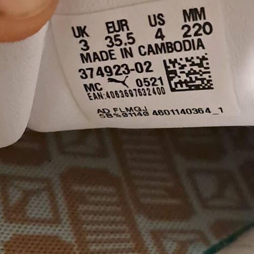 Puma παπούτσια γυναικεία καινούργια νούμερο 35.5 άσπρα πολύχρωμα