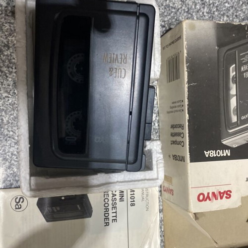 Journalistic cassette recorder almost new