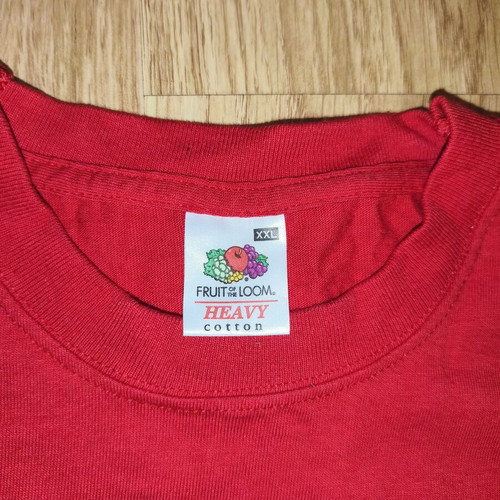 Dinamo Riga KHL 5th Season Fan T-Shirt used, red, size XXL