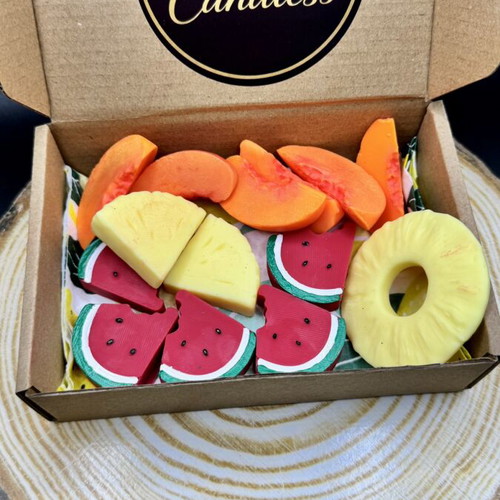 Summer Box Wax Melts by Lumiera Candless, new, fruit scents