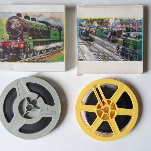 Super 8mm Films Old Trains like new, pack of two