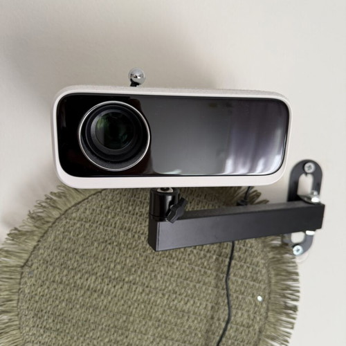 Wanbo Mini Pro Projection System projector new with wall mount and screen