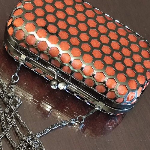 Alexi Andriotti Accessories Red Evening Clutch Bag like new