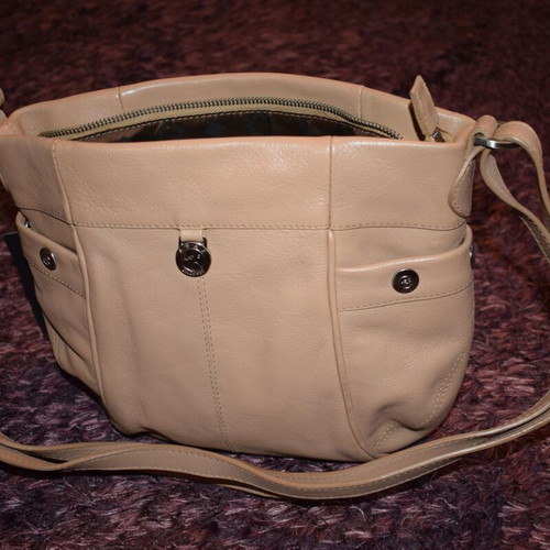 Adax Feline bag new, beige crossbody