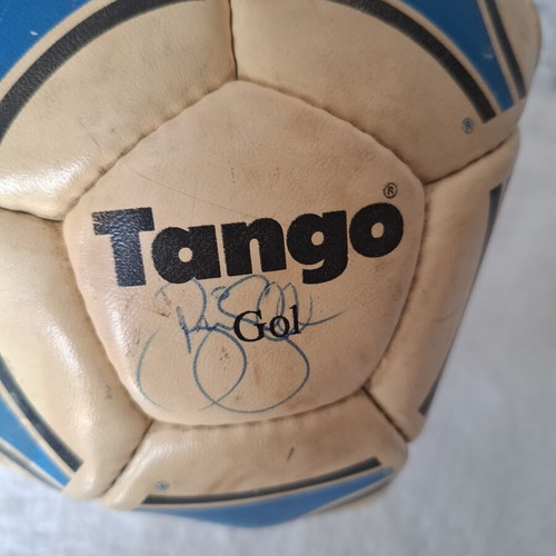 Vintage Adidas Tango Gol Football signed by 1990-1992 Tottenham Hotspur squad used