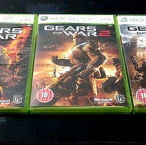 Gears Of War 1, 2, 3 - XBOX 360, XBOX One, XBOX Series X