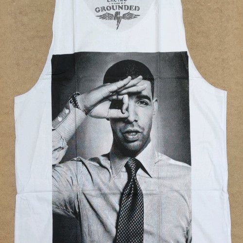 Drake Hip-Hop Tank Top cotton, new, sizes M, L, XL