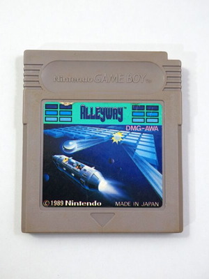 Alleyway Nintendo GameBoy DMG game cartridge used