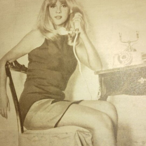 Aliki Vougiouklaki Spanish magazine C7 used, with damages