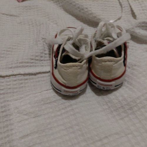 Converse All Star No21 white shoes for girl or boy, like new