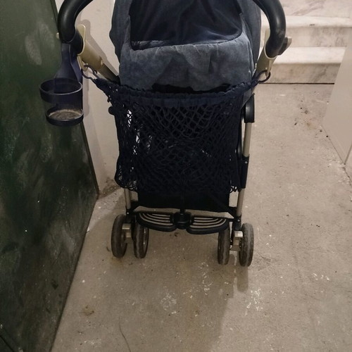 Peg Perego Pliko P3 stroller used with umbrella fold