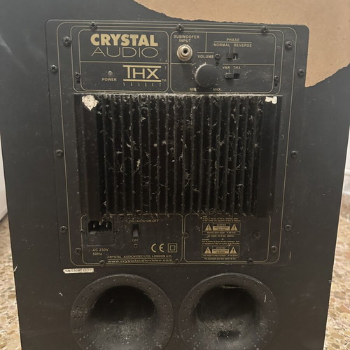 Home Cinema Set Crystal Audio used, moderate condition