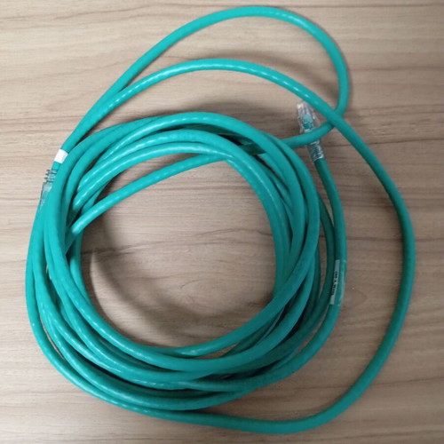 Panduit UTPSP5MGRY Green Cat6 5m used cable