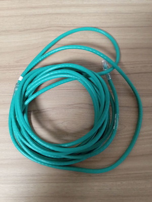 Panduit UTPSP5MGRY Green Cat6 5m used cable